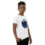 Azurite Mineral Dragon - Youth Short Sleeve T-Shirt